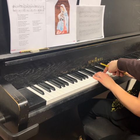 Piano til pianoelev, gutt 11 år