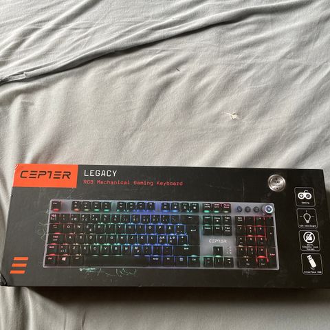 CESPER LEGACY  rgb mechanical gaming keyboard