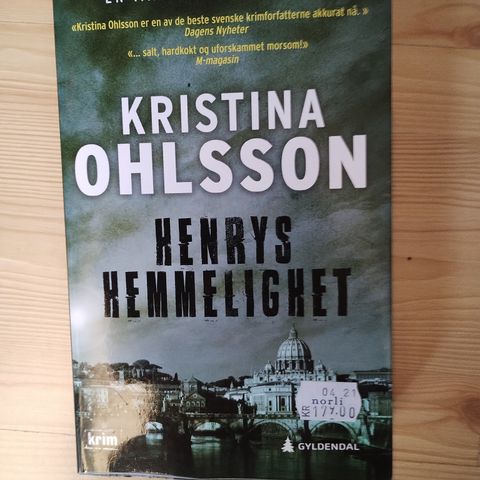 Kristina Ohlsson - Henrys hemmelighet - pocket