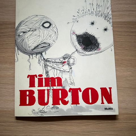 Tim Burton bok, paperback