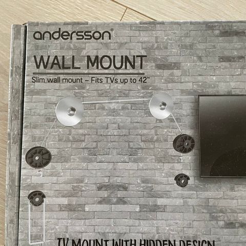 Anderson wall mount WTF 3.0 veggfeste for TV