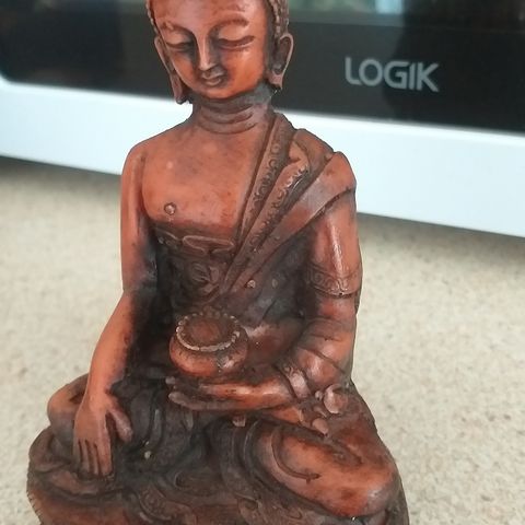 Buddha figur i resin. India