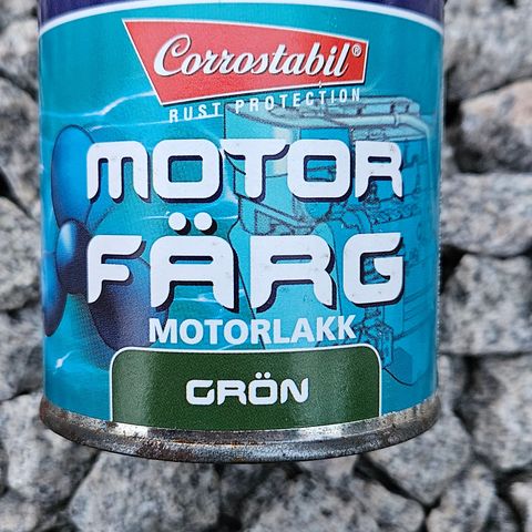 Motorlakk - grønn