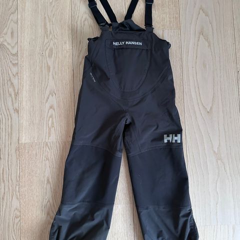 Helly Hansen bukse str.128 / svart / unisex / 200 kr