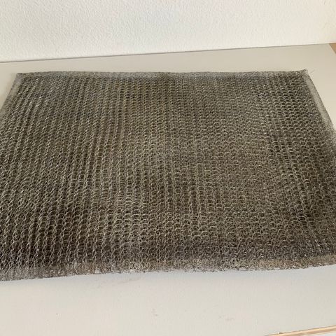 Fettfilter til kjøkkenvifte - stålfilter 358 x 255 mm - filter