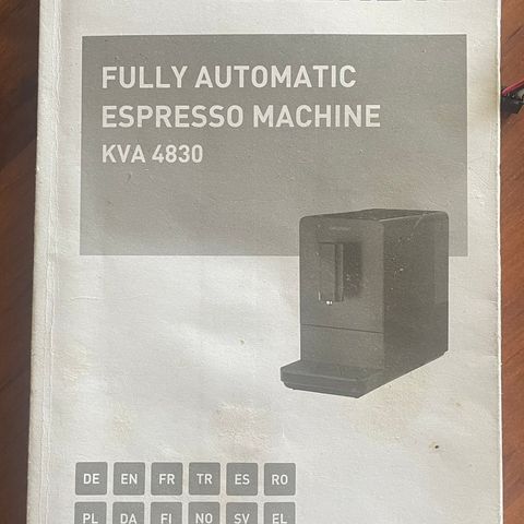 Grundig kaffemaskin