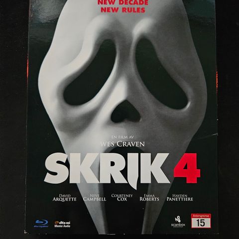 Scream 4/Skrik 4 Blu-ray
