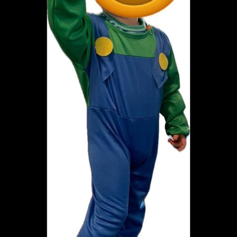 Luigi kostyme ca str 3 år
