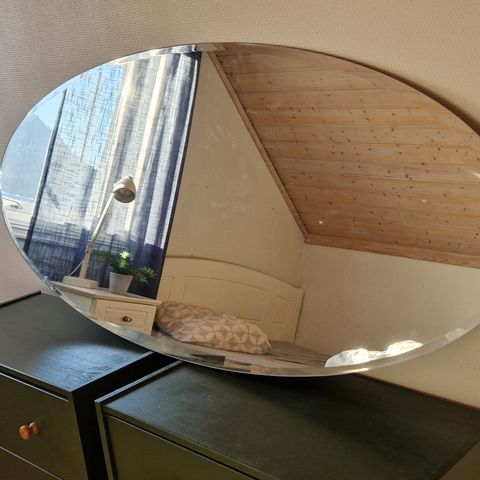 IKEA Kolja ovalt speil