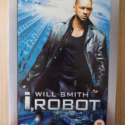 Dvd. I robot. Will Smith. Sci-Fi/Action. Sone 2. Engelsk.