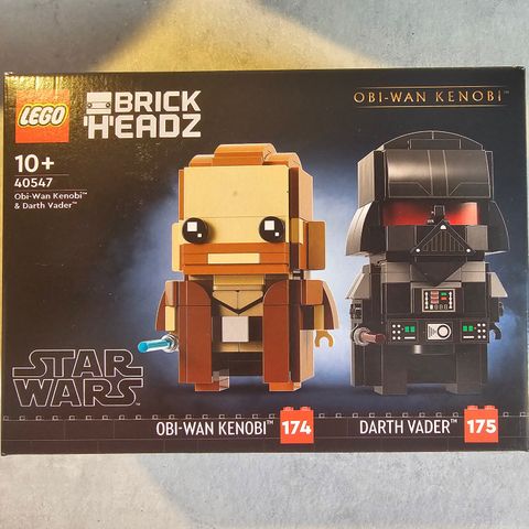 Lego brick headz 40547 Obi-Wan Kenobi & Darth Vader