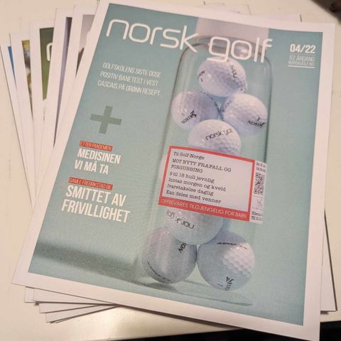 Norsk Golf-magasin selges