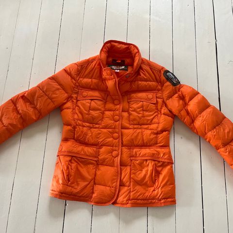 Orange Parajumpers jakke str S