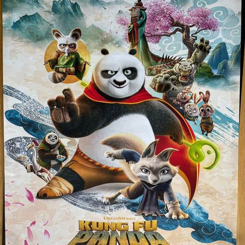 Plakat / Poster Kung Fu Panda 4