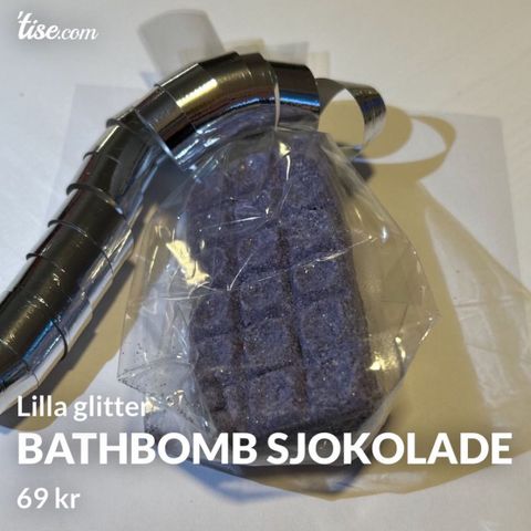 badebombe sjokolade plate med mønster