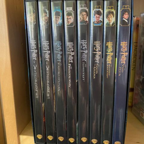 Harry Potter samleboks (alle filmene)