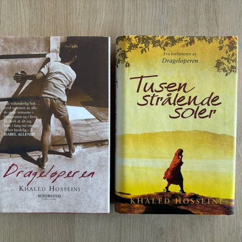 Khaled Hosseini, innbundet (kr 35 pr stk)