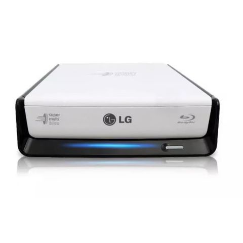 LG Blu-ray Disc Rewriter External eSATA/USB 2.0 12x Super Multi Blue LightScribe