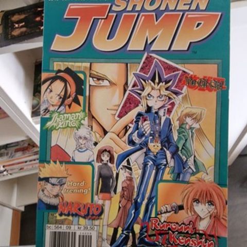 Shonen jump 21 stk (norsk versjon)