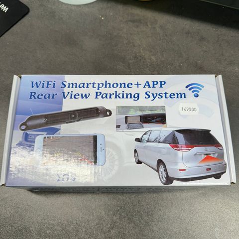 Nytt Wifi Smarttelefon + App styrt ryggekamera