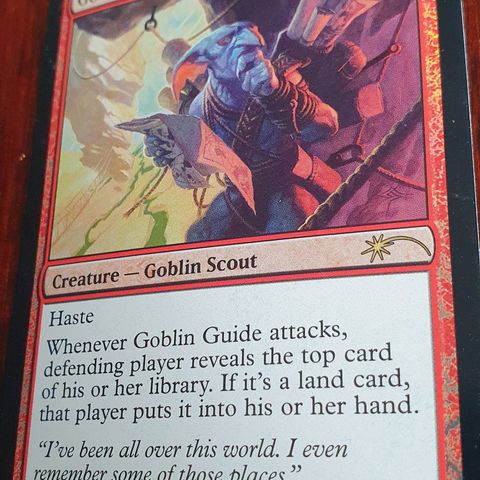 Magic the gathering kort. Goblin Guide FOIL