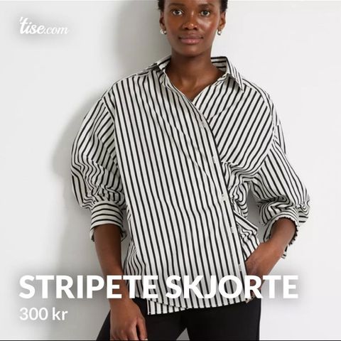 Stripete skjorte