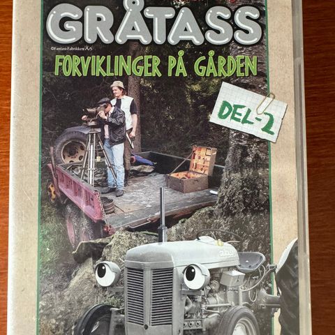 Den lille traktoren Gråtass - forviklinger på gården episode 10 & 11 Del-2. DVD