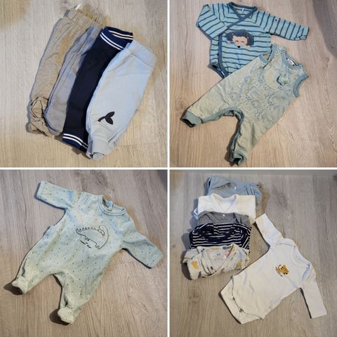 Klespakke babyklær til gutt