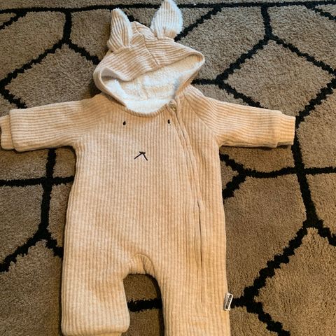 Babydresser høst/vinter fleece Str 50 og 56