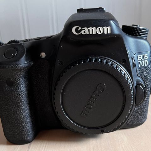 Canon 70 D med masse utstyr selges