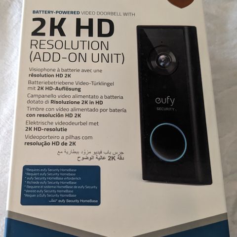 Eufy Video Doorbell 2K Add-on