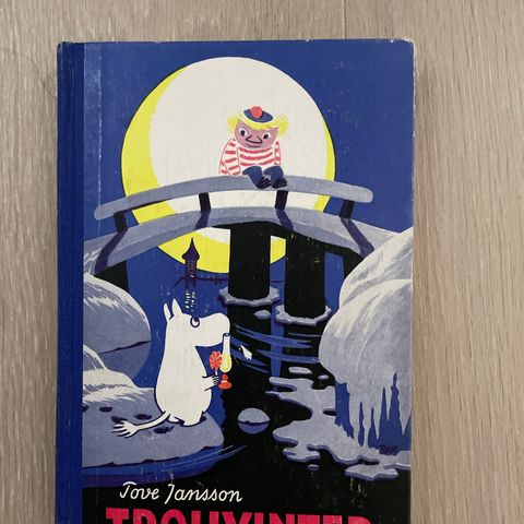 Tove Jansson: Trollvinter - Aschehoug 1958 (1. utgave i Norge)