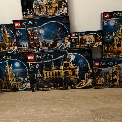 Komplett LEGO Harry Potter Galtvort (Nypris 7305kr)