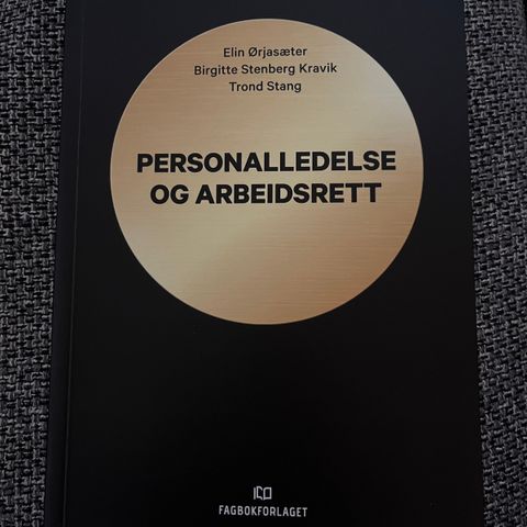 Personalledelse og arbeidsrett