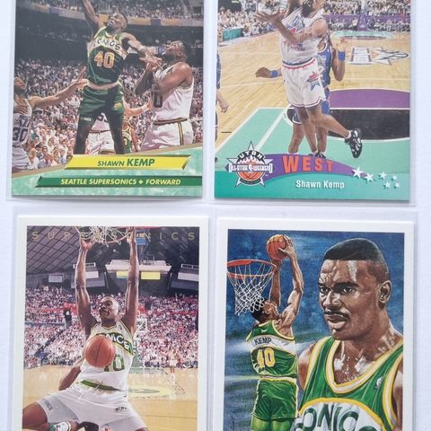 Basketballkort 1991- 92, 1992- 93 NBA season