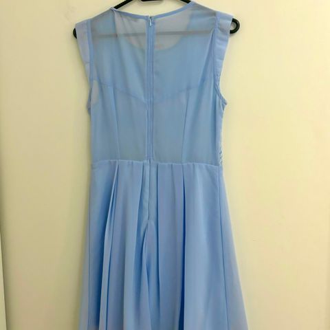 Blå kjole. str. S
