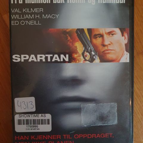 SPARTAN Tidligere leie film