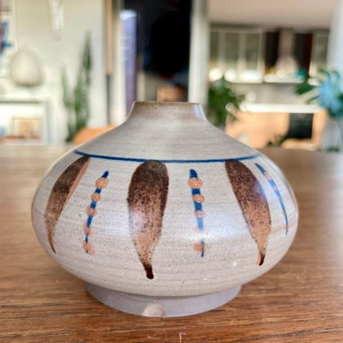 Nydelig vintage vase fra danske Witter keramikk