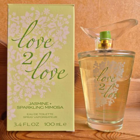 Love 2 love Jasmine + Sparkling mimosa EDT 100 ml