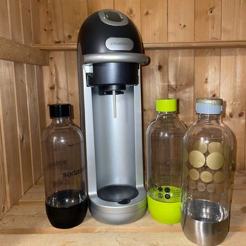 Sodastream maskin + flasker