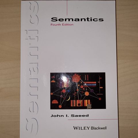 Semantics – 4th Edition