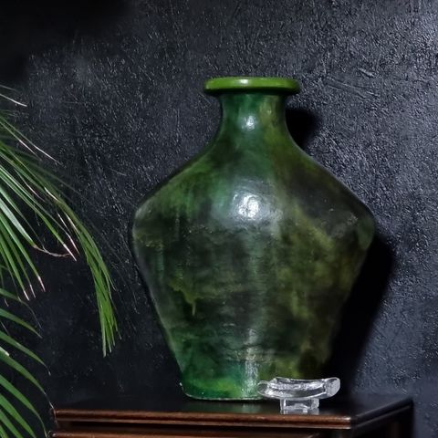 Stor flott , kierramikk vase .interiør,  dekør