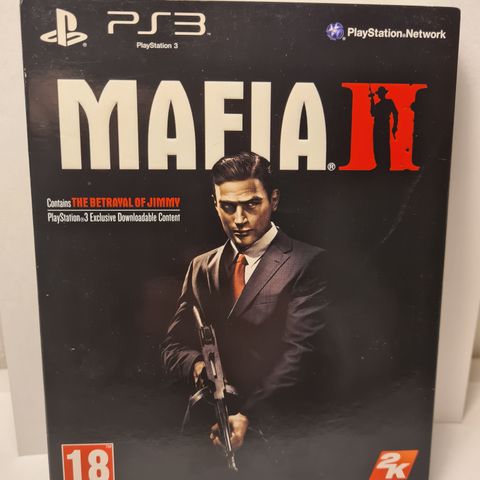 Mafia 2 - PlayStation 3 - Komplett med Poster og Manual