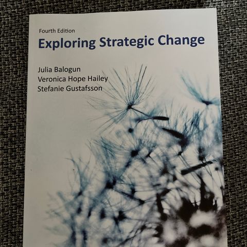 Exploring Strategic Change