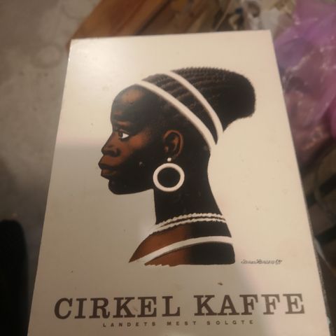 Bilde med reklame for Cirkel kaffe