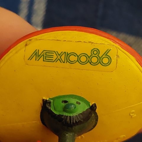Fotball VM maskot Mexico 1986 nøkkelknippe