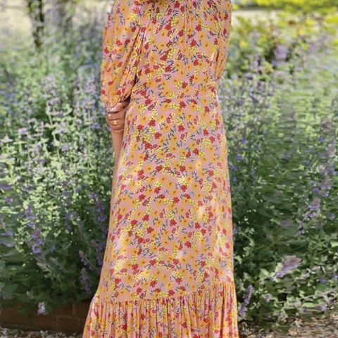 By TiMo Summer Flounce Midi Dress ny med merkelapp str L