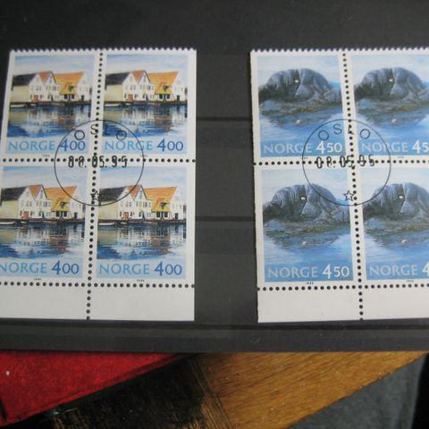 NK 1225/26 4 blokker fdc stemplet