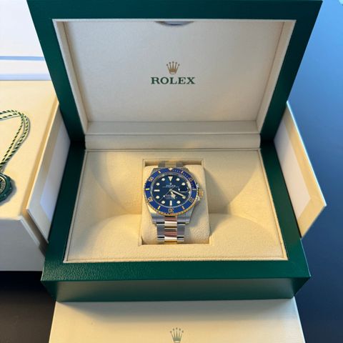 Rolex Submariner «Bluesy/Two tone» 126613LB, Norsk AD / Late 2023