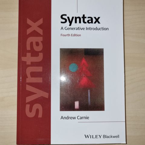 Syntax: A Generative Introduction – 4th Edition